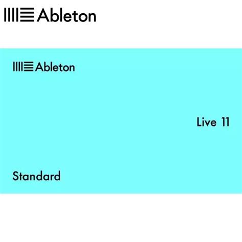 Ableton Live 11 Standard Software For Composition Intuitive Production