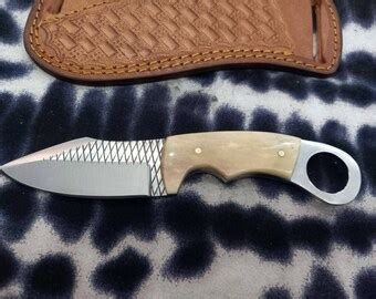 Custom Hand Made Full Tang Farrier Rasp Steel Cowboy Knife Etsy