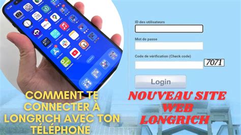 Comment Se Connecter A Son Compte Longrich Avec Son Telephone Sur Le