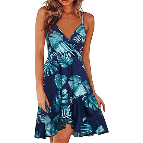 Idall Summer Dresses Sundresses For Women Women S Dress Fashion V Neck