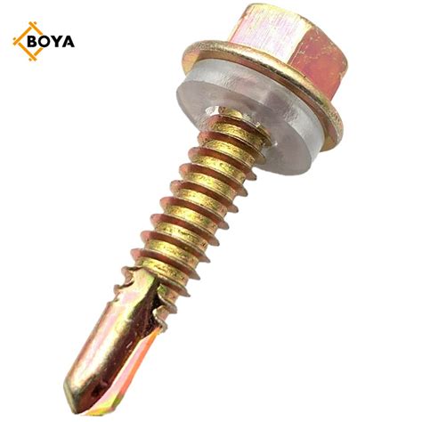 Hexagonal Washer Hexagon Self Tapping Screw Flange Head Self Drilling