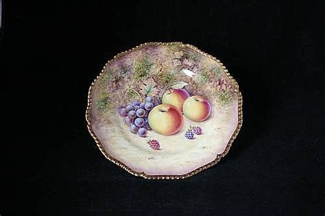 Sold Price A Royal Worcester Fruit Painted Plate By Peter Platt Post