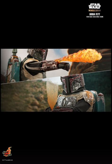 Star Wars The Mandalorian Boba Fett Th Scale Hot Toys Action