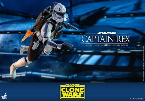 Star Wars The Clone Wars Captain Rex Figure By Hot Toys The Toyark News