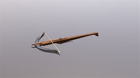 Crossbow 3d Model By Devin321 Davila [41f284e] Sketchfab