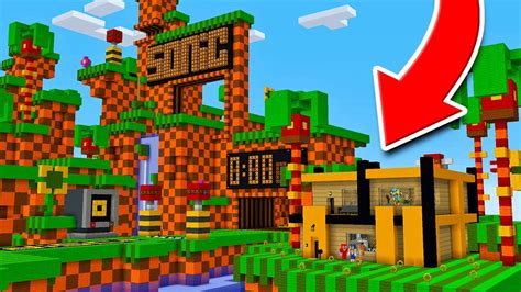 La Casa De Massi Aparece En Sonic En Minecraft 😱 Youtube