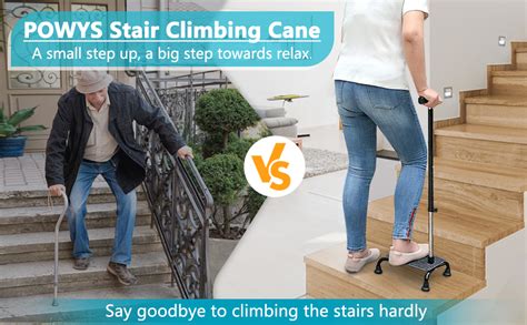 Stair Climbing Cane Half Step Stair Walker Aid Devices Stairway Lift