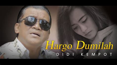 Didi Kempot Hargo Dumilah Dangdut Official Music Video Youtube