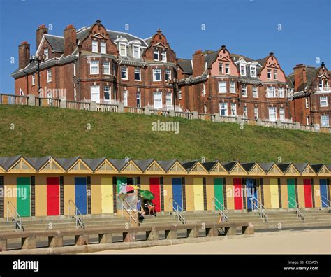 A Colourful Line Of Traditional Beach Huts Adorn The South Beach And