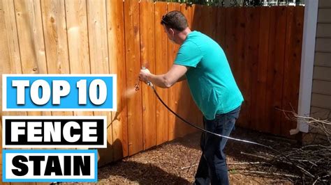 Best Fence Stain In 2024 Top 10 Fence Stains Review Youtube