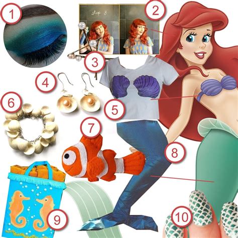 The Little Mermaid · DIY The Look · Cut Out + Keep Craft Blog