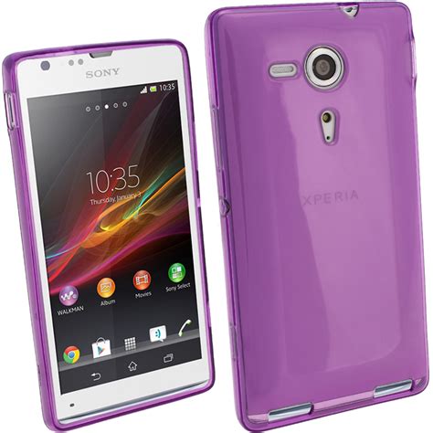 Glossy Tpu Gel Skin Case Cover For Sony Xperia Sp C C Screen