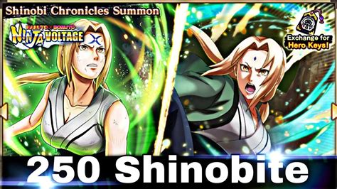 Tsunade Gnw New Ex Summon Shinobite Nxb Nv Youtube