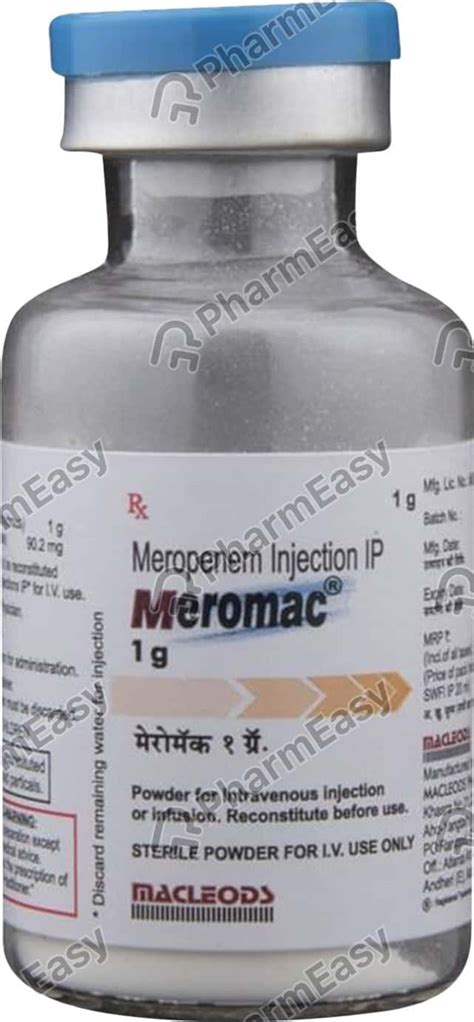 Meromac G Powder For Injection Uses Side Effects Price