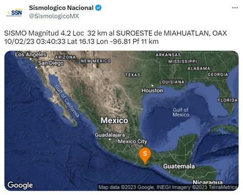 Temblor Hoy De Febrero De Cu Nto Fue El Sismo De Hoy En M Xico