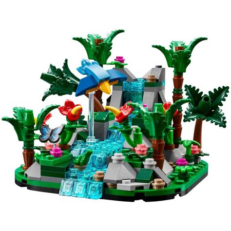 Lego Tropical Rainforest Diorama Set 40782 Inventory Brick Owl Lego