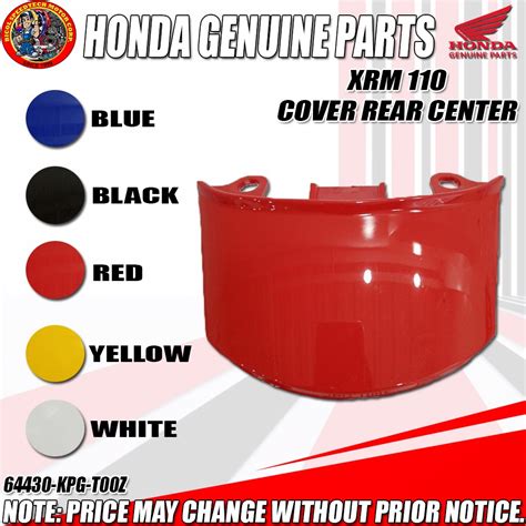 Xrm Cover Rear Center Hpi Genuine Kpg T Z Shopee