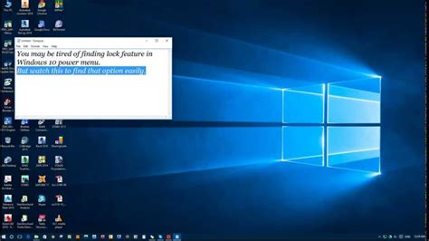 Here Is Lock Option In Start Menu Of Windows 10 YouTube