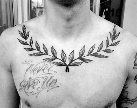 Top 76 Masculine Laurel Wreath Tattoo Neck Latest Vn