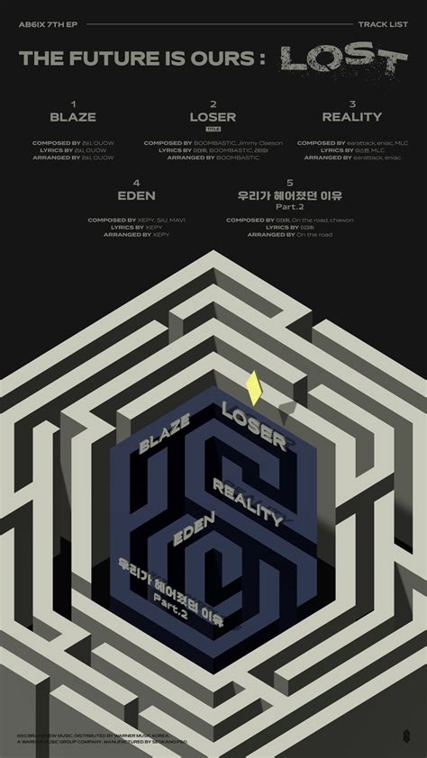 에이비식스 새 앨범 트랙리스트 공개타이틀곡은 Loser