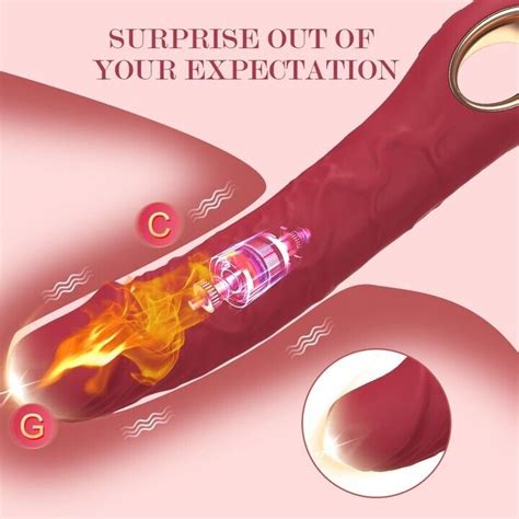 Huge Realistic Heated Big Dildo Clit Vibrator G Spot Massager Sex Toys For Women Ebay