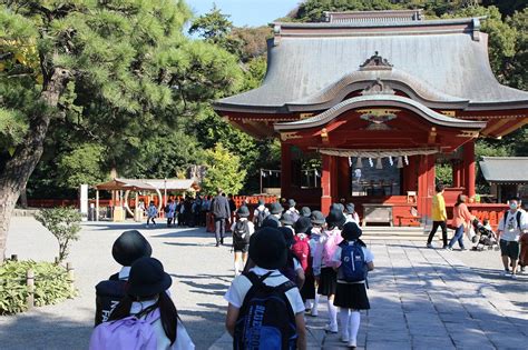 鎌倉めぐり【3年生】 初等部だより 鎌倉女子大学初等部