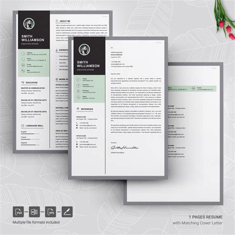 Smith Resume Template 78713 TemplateMonster