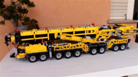 Rc Full Moc Lego Technic Gru Liebherr Ltm Youtube