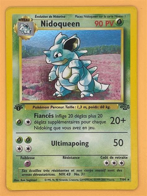 Nidoqueen Holo Pok Mon Jungle Edition Kaufen Auf Ricardo