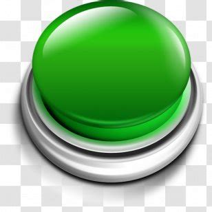 Push Button Booting Icon Shutdown Green Button Transparent Png