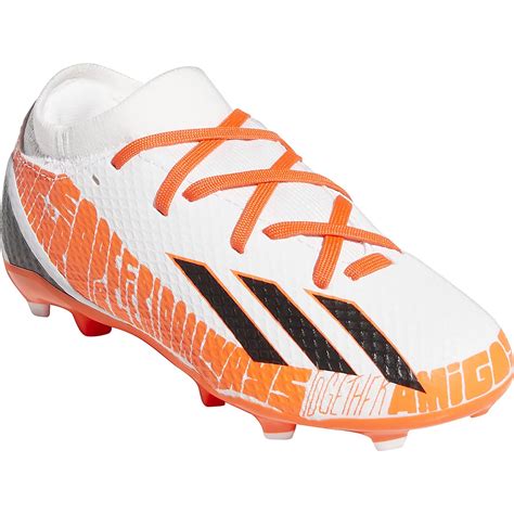 Adidas Boys X Speedportal Messi 3 Firm Ground Soccer Cleats Academy