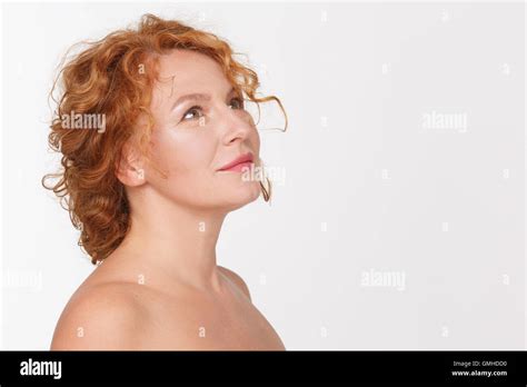 Happy Beautiful Mature Woman Hi Res Stock Photography And Images Alamy