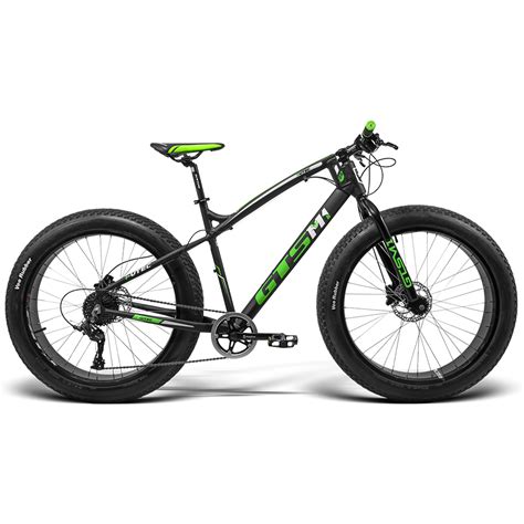 Bicicleta GTS Fat Bike Tsi 9 Aro 26 Freio a Disco Hidráulico Cambio