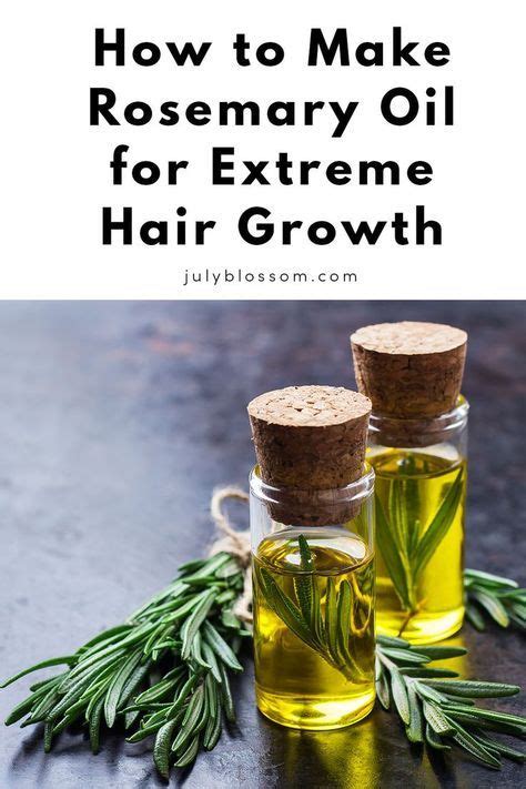 How To Make Rosemary Oil For Hair Growth Artofit