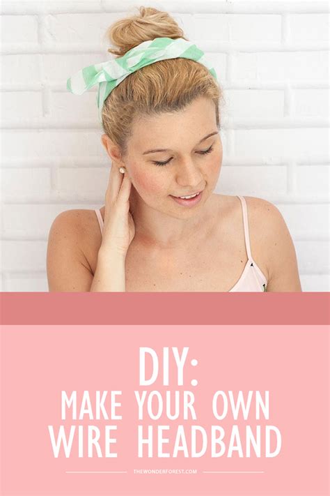 Diy Make Your Own Wire Headband Wonder Forest