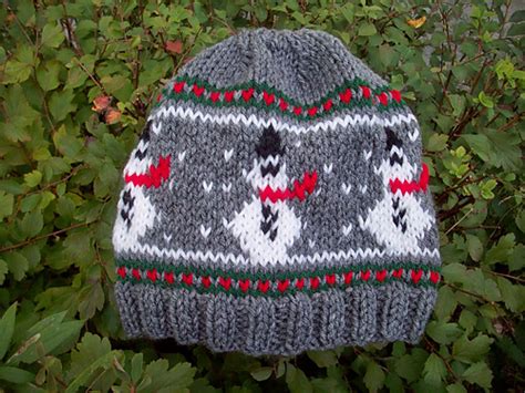 Ravelry Snowman Hat Pattern By Courtney Carter