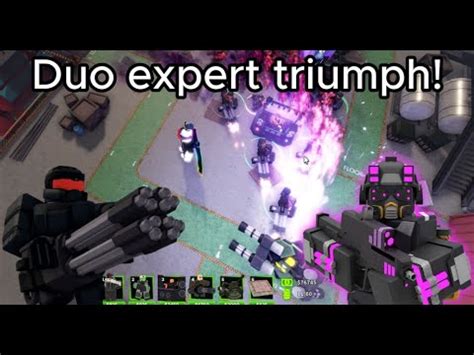 Duo Expert Triumph Tower Defense X YouTube