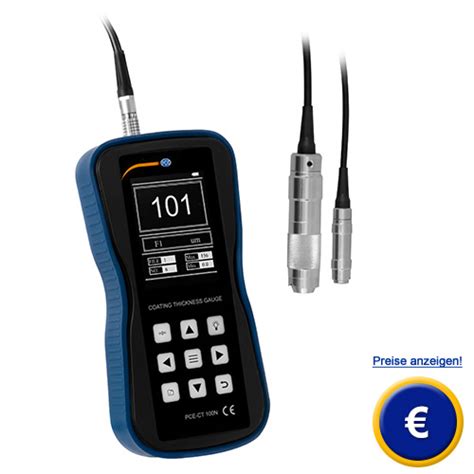 Schichtdickenmessgerät PCE CT 100N PCE Instruments