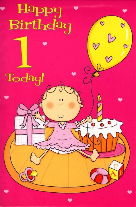 Printable 1St Birthday Cards