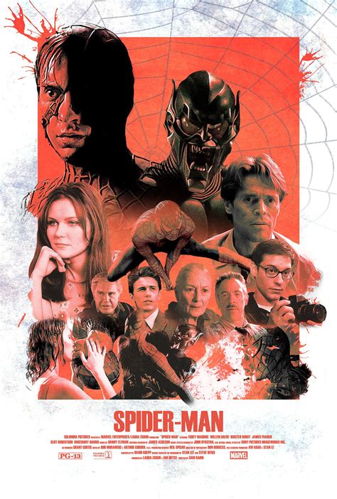 Vintage spider man 2002 alternative movie poster posterspy – Artofit