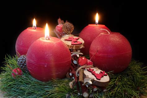 Adventskranz Dritter Advent Kostenloses Foto Auf Pixabay Pixabay