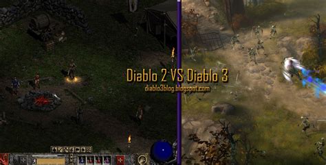 Diablo 3 And Diablo 2 Early Graphics Comparison Diablo Iii Blog