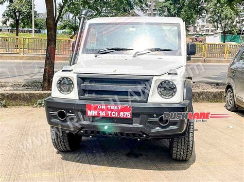 Force Gurkha 5 Door 9 Seat Suv Spied For First Time Thar Rival