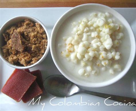 My Colombian Cocina Mazamorra Dulce Recetas Colombianas Comida