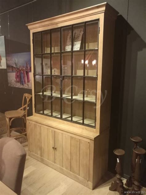 Pr Interiors Landelijke Alice Eik Eiken Buffetkast Vitrine Kast