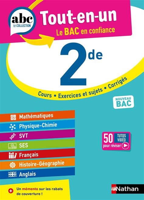 Abc Tout En Un De Toutes Les Mati Res Seconde