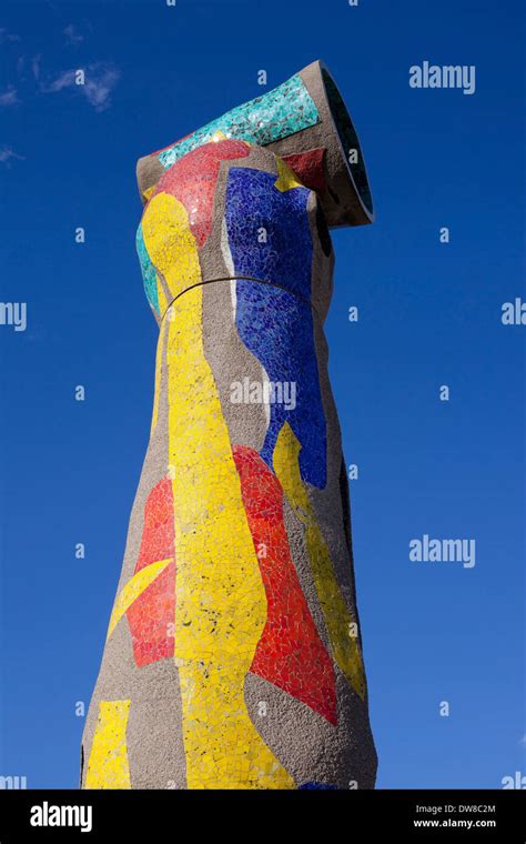 Dona I Ocell Woman And Bird Sculpture Designed By Joan Miro In 1982