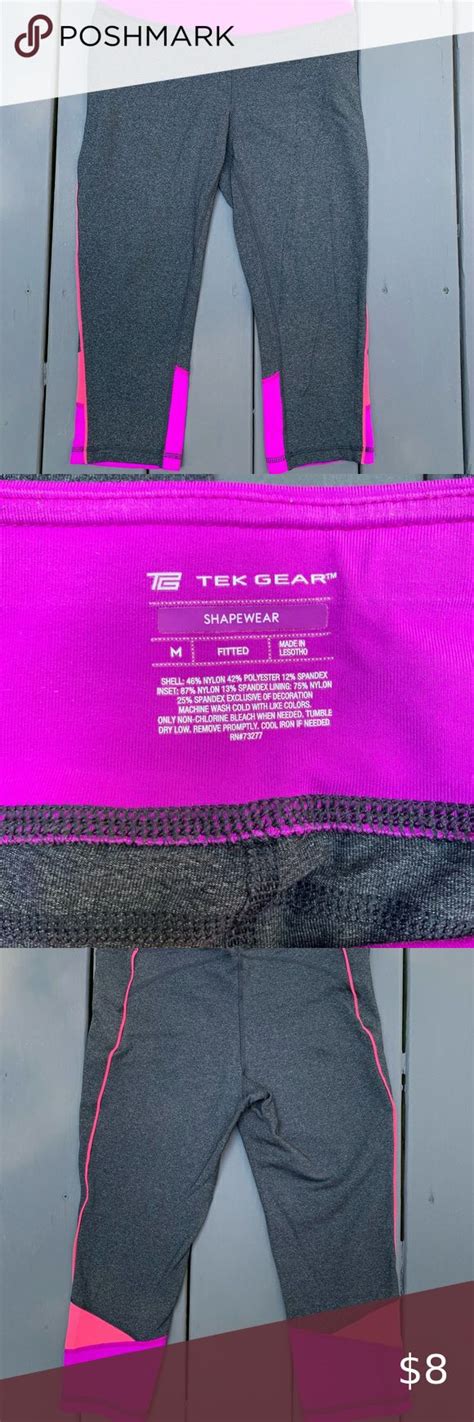 Tek Gear Cropped Leggings | Cropped leggings, Tek gear, Leggings