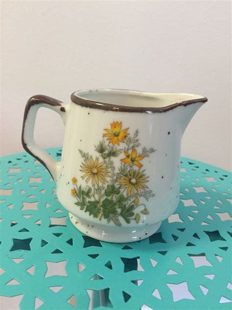 Vintage Floral Creamer Etsy Israel