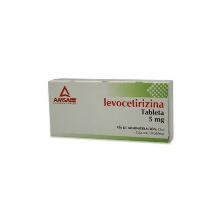 LEVOCETIRIZINA 10 TAB 5 MG